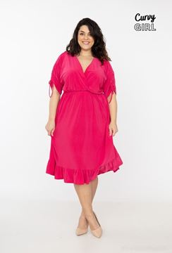 Immagine di CURVY GIRL DRESS WITH BATWING SLEEVE